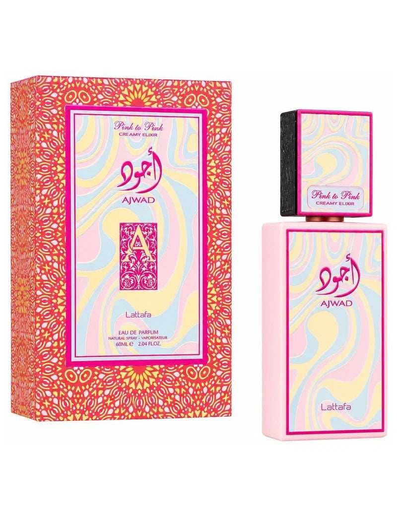Lattafa Ajwad Pink to Pink Creamy Elixir EDP 60ml